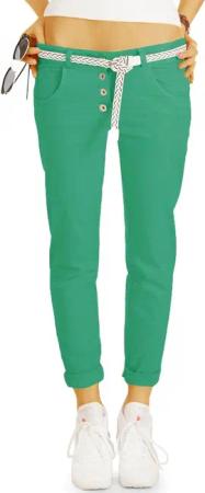 be styled Chinohose Stoffhosen mit Gürtel