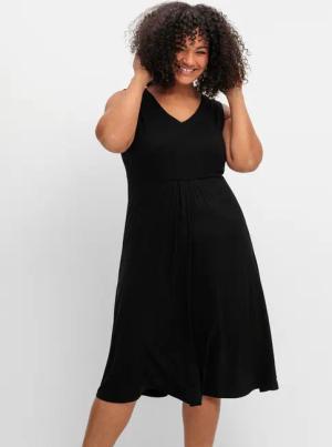 Sheego Jerseykleid Jerseykleid