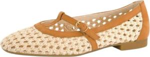 Paul Green Riemchenballerina "Paul Green Ballerinas Nubukleder/Textil"