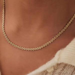 Isabel Bernard Halskette - Aidee Rosine 585 Gold Kette - Gr. unisize - in Gold - für Damen
