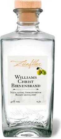 Zünftler Williams-Christ-Birnenbrand 40% Vol