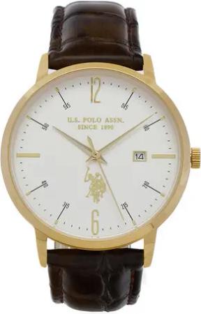 U.S. Polo Assn. Uhr Dorian USP7279YG Braun
