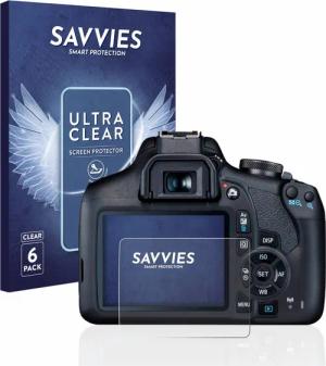 Savvies Displayschutzfolie Schutzfolie für Canon EOS