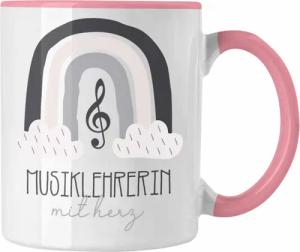 Trendation Tasse Musiklehrerin Tasse Geschenk Danke