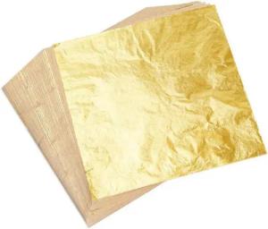 KUUQA Künstlerstift 100 Blatt Blattgold Imitation