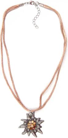 Allgäu Rebell Collier Maria, mit Edelweiß