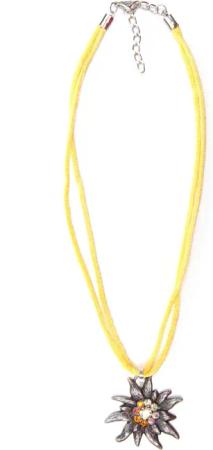 Allgäu Rebell Collier Maria, mit Edelweiß