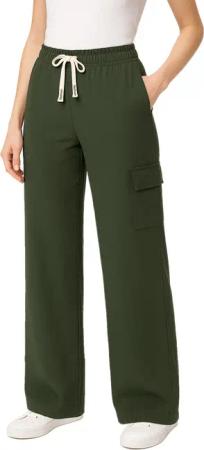 dy_mode Palazzohose Damen Cargo Palazzo Hose