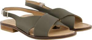Ulla Popken Ledersandalen elastische Fersenriemen Weite