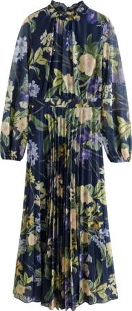 Next Maxikleid Langärmeliges festliches Maxikleid mit