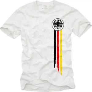 MAKAYA Print-Shirt Bundesadler Deutschland Fußball Trikot