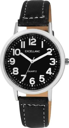 Excellanc Quarzuhr 2900232 Excellanc Herrenuhr Kunstleder