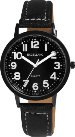 Excellanc Quarzuhr 2900232 Excellanc Herrenuhr Kunstleder