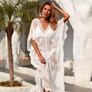 RWEUOQ Strandkleid Damen Strand Kimono Bikini