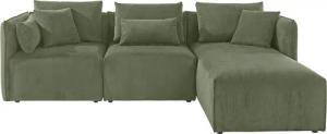 andas Ecksofa Nöre L-Form, 3 Teile,