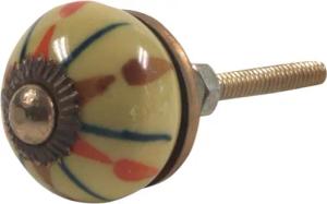 Guru-Shop Möbelknopf Kleiner Möbelknopf aus Keramik,