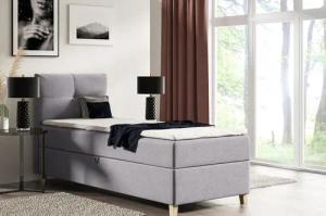 Beautysofa Boxspringbett Modern Boxspringbett mit Topper