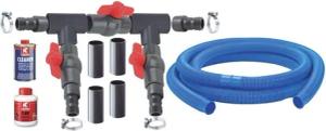 Aquaforte Pool-Wärmepumpe Montageset für Wärmepumpen Bypass