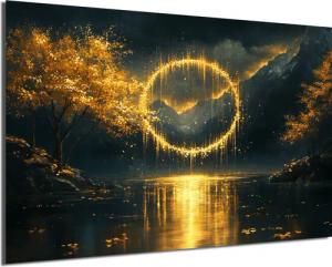 DARO Design Leinwandbild Modern Abstrakt Wandbilder