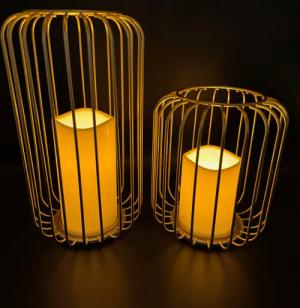 Online-Fuchs LED Laterne 2er Set Deko