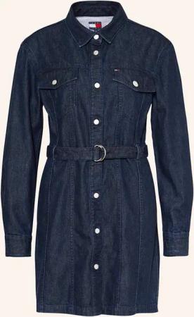 TOMMY JEANS Hemdblusenkleid aus Jeans