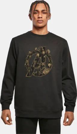 Absolute Cult Avengers Infinity War - Logo Crewneck