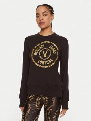 Versace Jeans Couture Sweatshirt 77HAIT02 CF01T Schwarz Regular Fit
