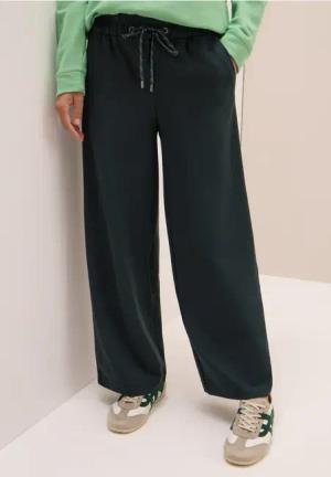 Cecil Damen Straight Leg Hose in Grün, Gr: L