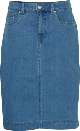 Jeansrock Damen fransa Fxdenima 2
