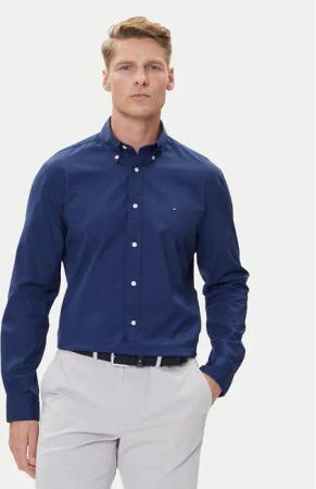 Tommy Hilfiger Hemd MW0MW37550 Dunkelblau Regular Fit