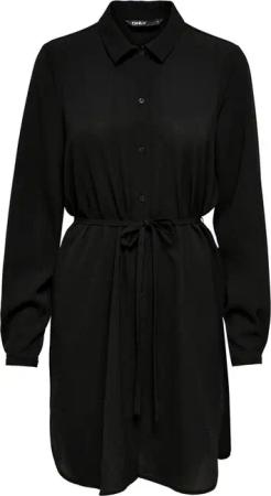 ONLY Hemdkleid Nova 15241890 Schwarz Regular Fit