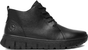 Rieker Schnürschuhe N1331-00 Schwarz