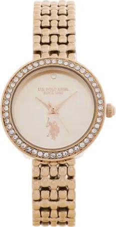 U.S. Polo Assn. Uhr Harmony USP8431RG Goldfarben