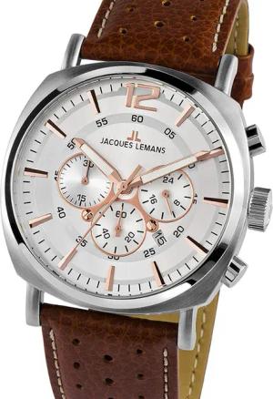 Jacques Lemans 1-1645D Lugano Chronograph 46mm 10ATM