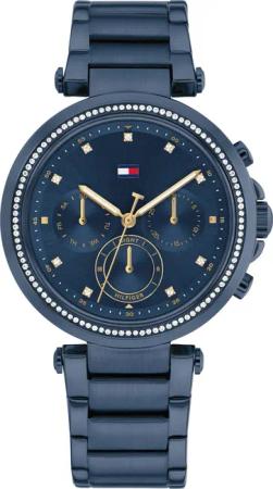 Tommy Hilfiger 1782704 Damenuhr Emily Multifunktion Blau