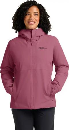 Jack Wolfskin Wisper Ins Jacket Women Wasserdichte Winterjacke Damen XL red raisin