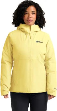Jack Wolfskin Wisper Ins Jacket Women Wasserdichte Winterjacke Damen S yellow lemon ice