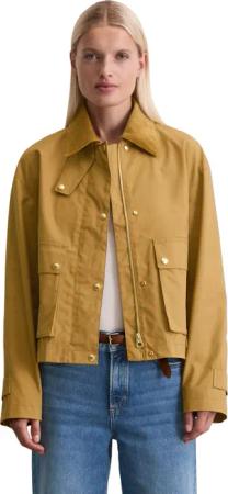 Marc OPolo Outdoorjacke "aus Waxed-Cotton", ohne Kapuze