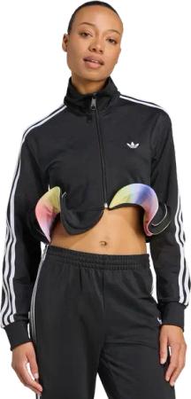 Adidas X Jeremy Scott Fashion Damen Trainingsoberteile - Schwarz - Größe 38 - Poly Mesh