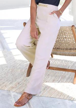 VIVANCE Palazzohose Damen creme Gr.42