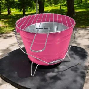 Preis-Shop24 Holzkohlegrill Grilleimer Pronto Holzkohlegrill Grilleimer