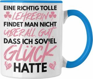 Trendation Tasse Trendation - Lehrerin Abschiedsgeschenk