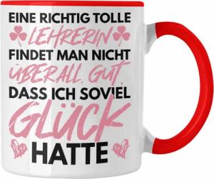 Trendation Tasse Trendation - Lehrerin Abschiedsgeschenk