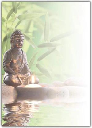 LYSCO Briefpapier Motivpapier Wellness DIN A4,