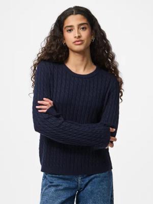 pieces Strickpullover PCFIA LS CABLE KNIT