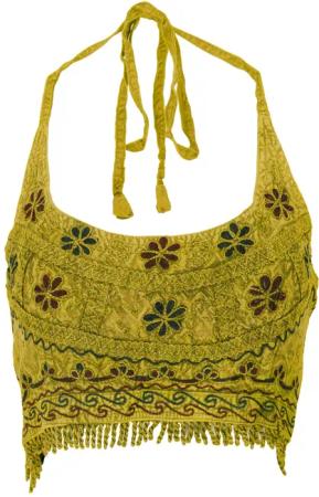 Guru-Shop T-Shirt Goa Top, Psytrance Bandeau