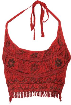 Guru-Shop T-Shirt Goa Top, Psytrance Bandeau