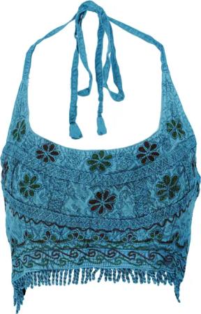 Guru-Shop T-Shirt Goa Top, Psytrance Bandeau