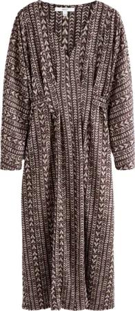 Next Midikleid Midi-Hemdblusenkleid aus Jersey mit