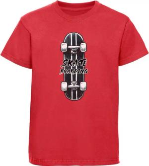 MyDesign24 T-Shirt Kinder Print Shirt Skateboard